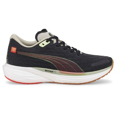 

Мужские черные кроссовки Puma Fm X Deviate Nitro 2 для бега, спортивная обувь 37756701, Черный, Puma Fm X Deviate Nitro 2 Running