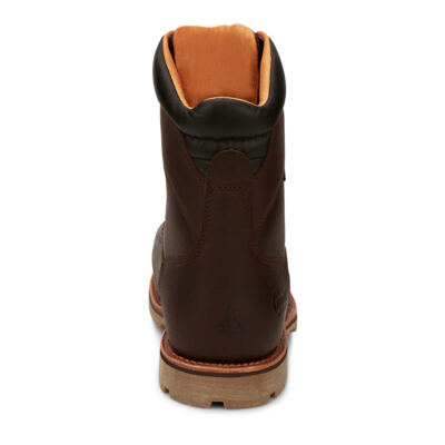 Pre-owned Not Available Chippewa Boot Serious Plus 8" Wp Nano Comp Toe Men's Boot In Brown/briar