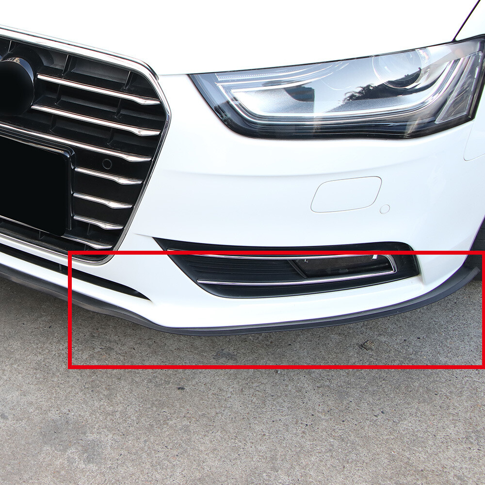 2.5m Front Spoiler Lippe Seiten Schweller Flexibel Frontspoilerlippe Universal