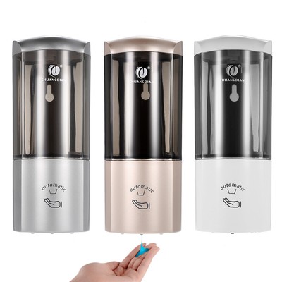 Wall-mounted Automatic Soap Dispenser Single Bottle IR Sensor Shampoo Box S0Q2