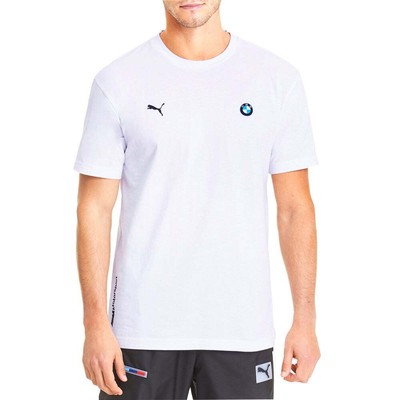 

Puma 596091-02 Мужская Bmw Mms Life Graphic Crew Neck Футболка с коротким рукавом повседневная, Белый, Puma Bmw Mms Life Graphic Crew Neck Short Sleeve