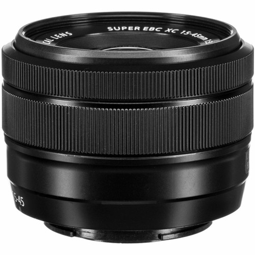 Fujifilm XC 15-45mm f/3.5-5.6 OIS PZ Lens (Black) + UV Filter - New in White Box