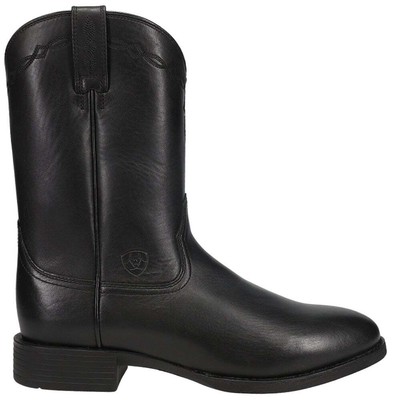 

Мужские черные повседневные ботинки Ariat Heritage Round Toe Cowboy 10002280, Черный, Ariat Heritage Round Toe Cowboy