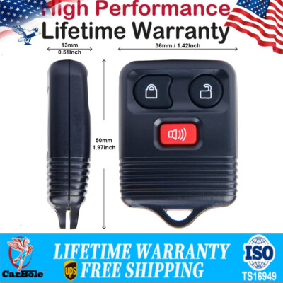 2pcs Remote Car Key Fob Keyless Entry System 3 Button for Ford F-150 F-250 F-350