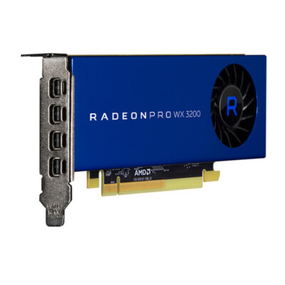 AMD  100-506115 RADEON Pro WX 3200 4GB GDDR5, PCI Express 3.0 x16 Graphic Card