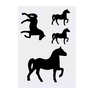 'Staand Paard' Tijdelijke Tatoeages (TO019214)