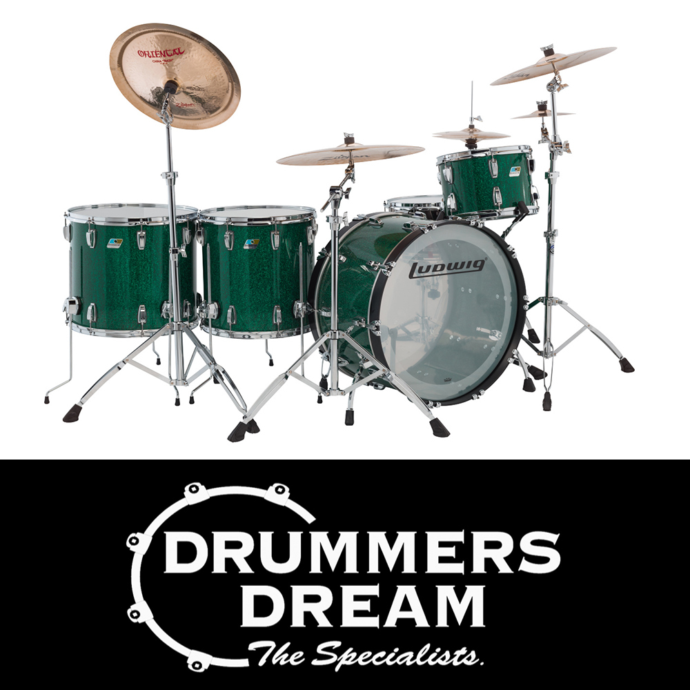 ludwig 45th anniversary vistalite