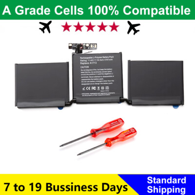 A1708 A1713 Battery For MacBook Pro 13 inch Late 2016 Mid 2017 EMC 2978 EMC 3164