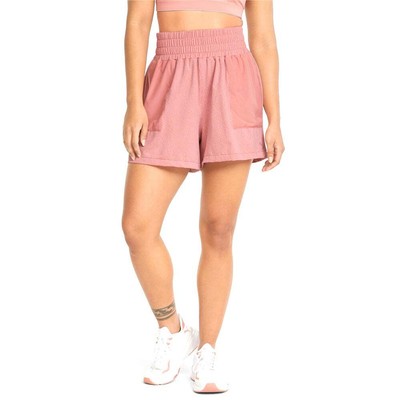 Puma Concept Knit Mesh Shorts Womens Pink Athletic Casual 52162724