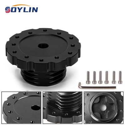 For Thrustmaster T500/T300/TS-PC/TX Aluminum Gaming Steering Wheel Adapter Black
