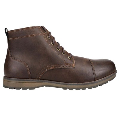 

Мужские коричневые повседневные ботинки Eastland Jason Lace Up Cap Toe 7372-12, Коричневый, Eastland Jason Lace Up Cap Toe