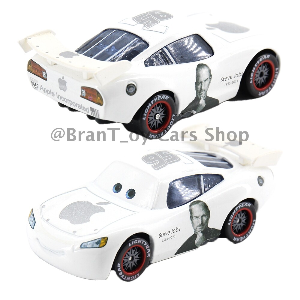 S Rare No.95 Apple Steve Jobs Lightning Mcqueen Diecast Toy 