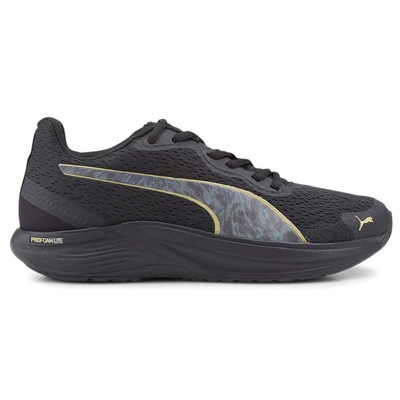 Женские черные кроссовки Puma Feline Profoam Safari Glam Running, спортивная обувь 37