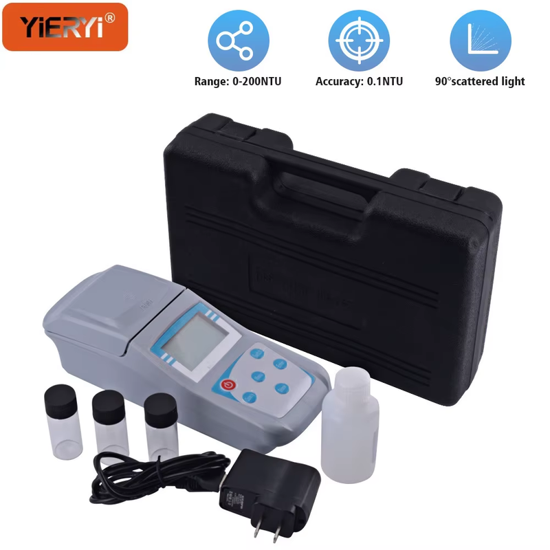 Portable Turbidity Meter, Scattering Light Tester for Water Quality, High Accura