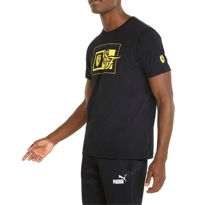 

Puma Sf Graphic Crew Neck Short Sleeve TShirt Mens Size  Athletic Casual Tops, Черный, Puma Sf Graphic Crew Neck Short Sleeve TShirt