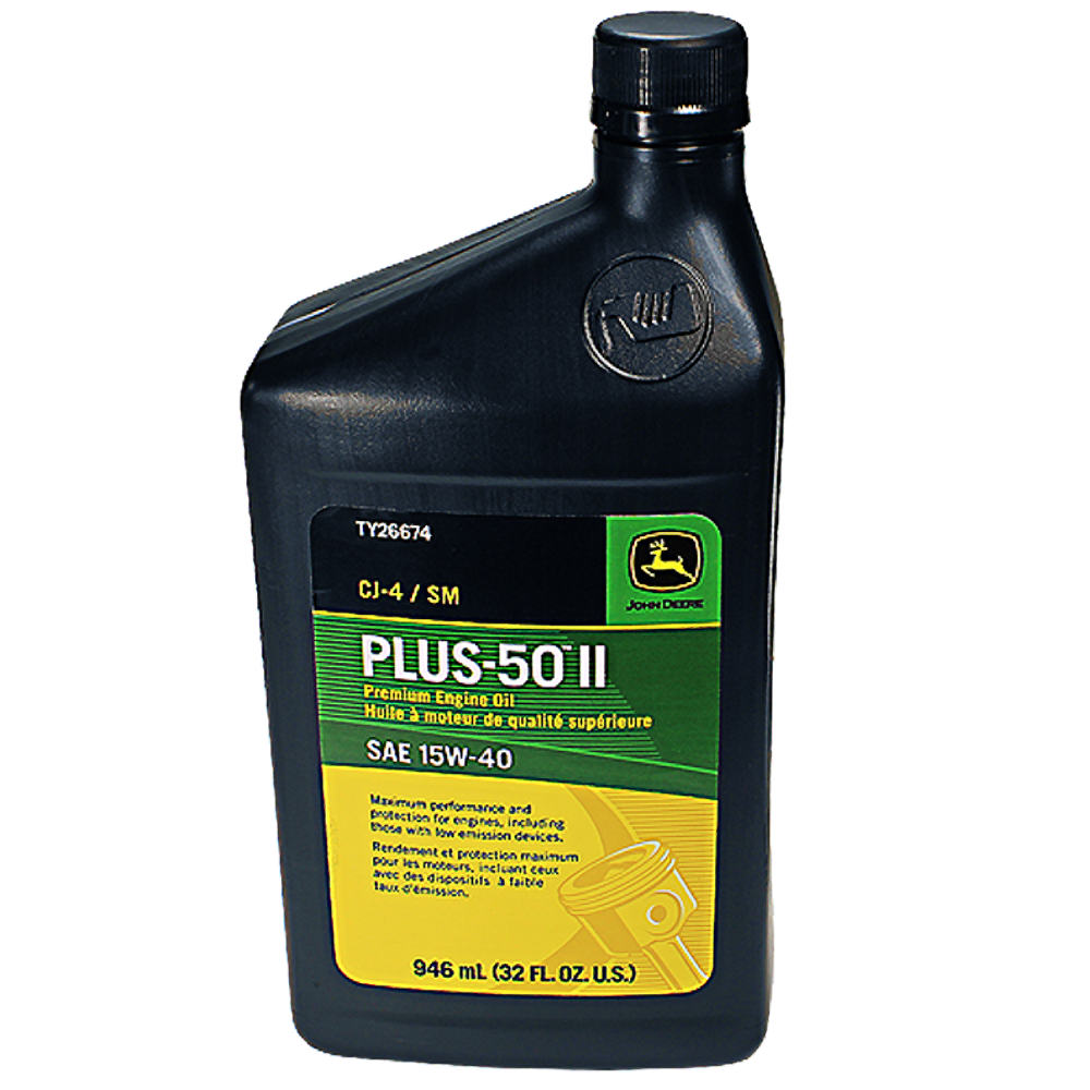 John Deere Original Equipment Plus50 II Oil 15W40 CK4/SN TY26674 eBay