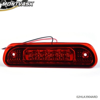 Fit For 1999-2004 Jeep Grand Cherokee LED Third 3rd Brake Light Cargo Lamp Red