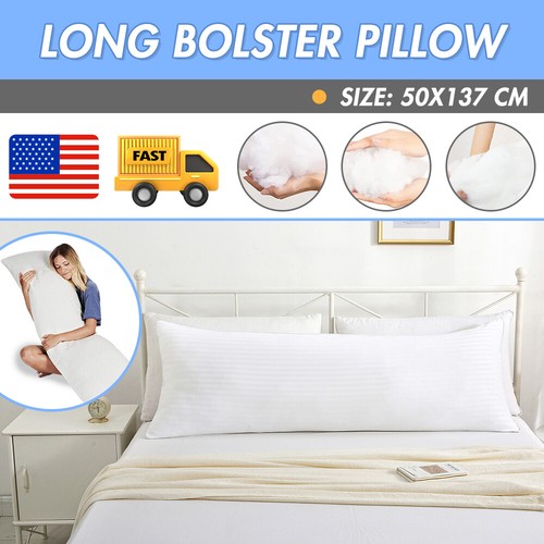 S For Adults - Long Body Pillow Insert For Sleeping - Soft L