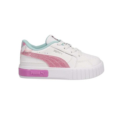 Puma Cali Star FlyMingo Ac Glitter Toddler Girls Белые кроссовки Повседневная обувь 38