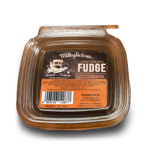 MILKYLICIOUS Walnut Fudge (4 oz)  - Available in 13 Flavors