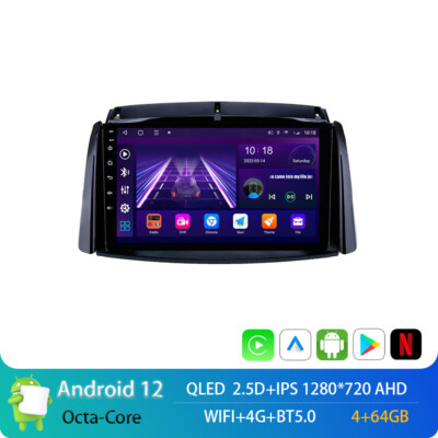 9'' Android 12 Car Stereo Radio for Renault Koleos 2008 - 2016 GPS NAV BT DSP