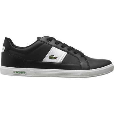 Мужские Lacoste Europa Кожа и Синтетика Черный/Белый (7-41SMA0008 312)