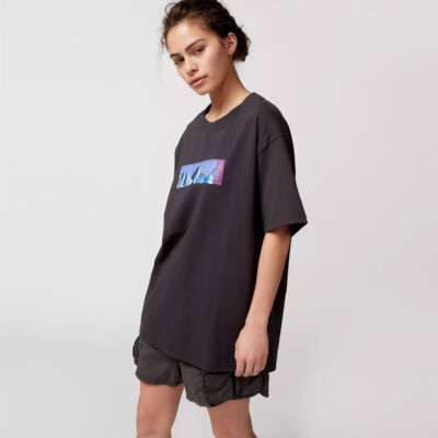 

Мужская футболка унисекс Mount Whitney Gramicci черный, Gramicci Unisex Mount Whitney Tee