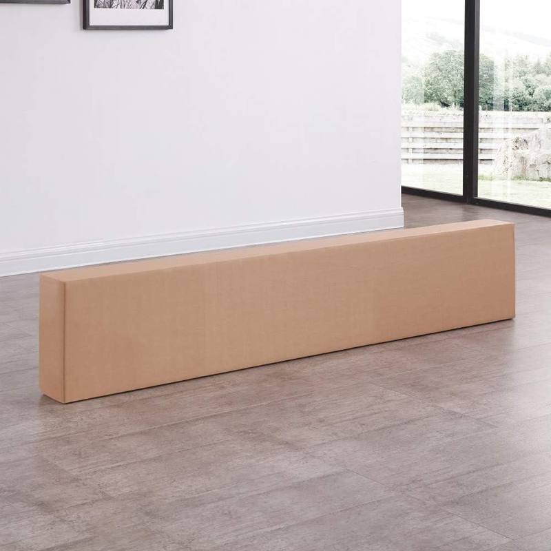 Claridge Upholstered Mattress Foundation | Platform Bed | Metal Frame with Wo...