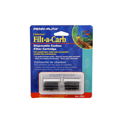 UNDERTOW FILT-A-CARB DISP CARBON FILTER CARTRIDGE