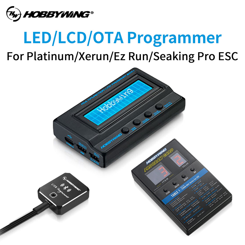 D Lcd/led/ota  Brushless Esc Programming Box Multifunction