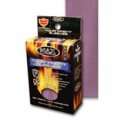 Pack of 100 Max Protection Tournament Deck Guard Sleeves Pink protectors