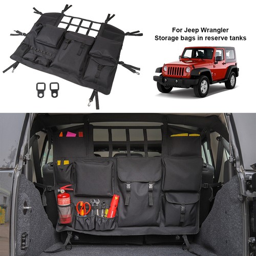 Tail Trunk Organizer Case Heavy Duty Storage Box For 2007-2019 Wrangler JK JL 3x