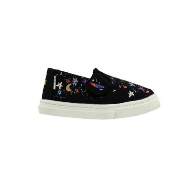 

Черная повседневная обувь для мальчиков TOMS Luca Slip On Kids 10012903, Черный, TOMS Luca Slip On Kids
