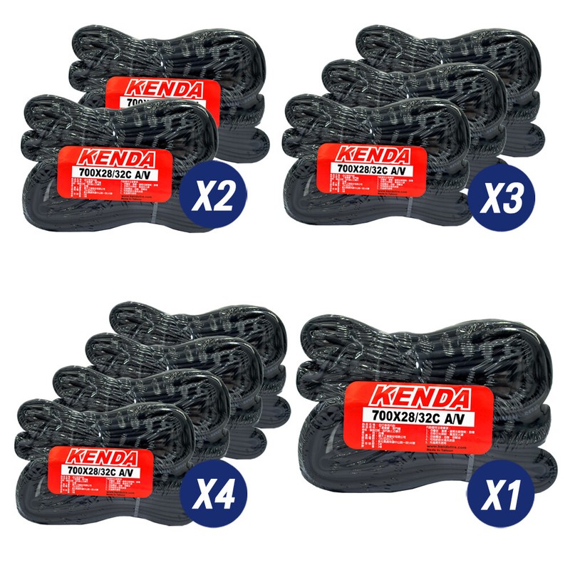 KENDA 700 x 28/32C A/V  Schrader Valve Bicycle Inner Tube