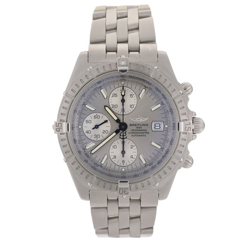 BREITLING Crosswind D13355 Chronograph Date Blue Dial  display picture 3