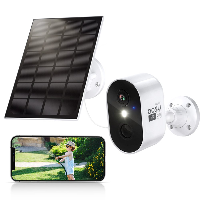 Outdoor With Spotlight & Siren Alarm
