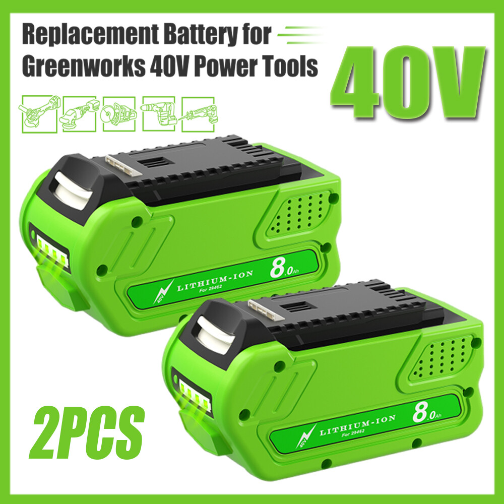 2PACK 40V For Greenworks 40V Lithium G-MAX Battery 29462 294