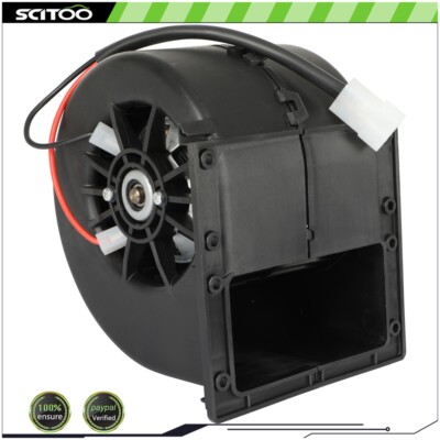 Fits 010-A70-74D HVAC Heater Blower Motor Fan Assembly 12V Single Shaft Wheel