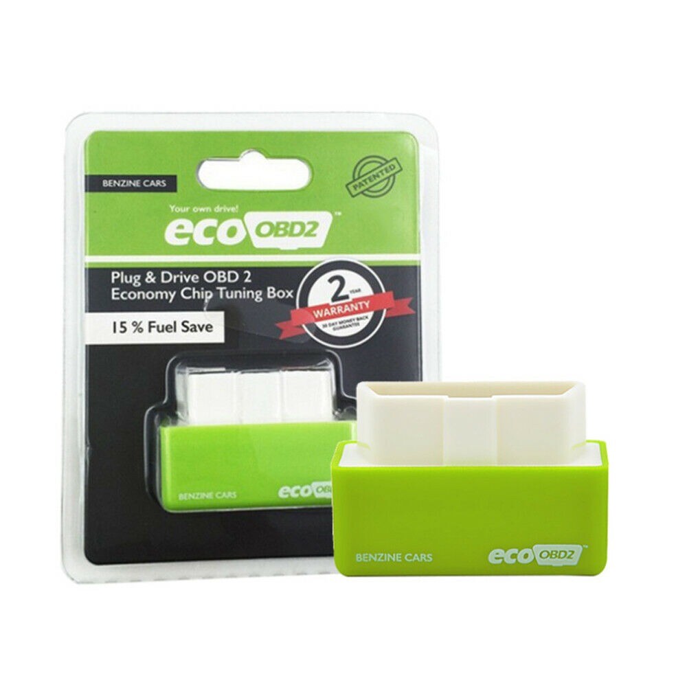 Green Eco OBD2 Economy Fuel Saver Tuning Box Chip For Car Gas Saving