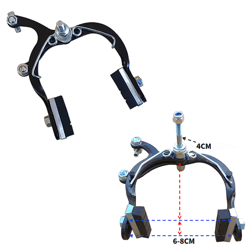 Bike Side Pull Brake V Calipers Rim Front Brake Fixed Clamp