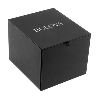 Pre-owned Bulova Silver Mens Analogue Watch Futuro 96e117