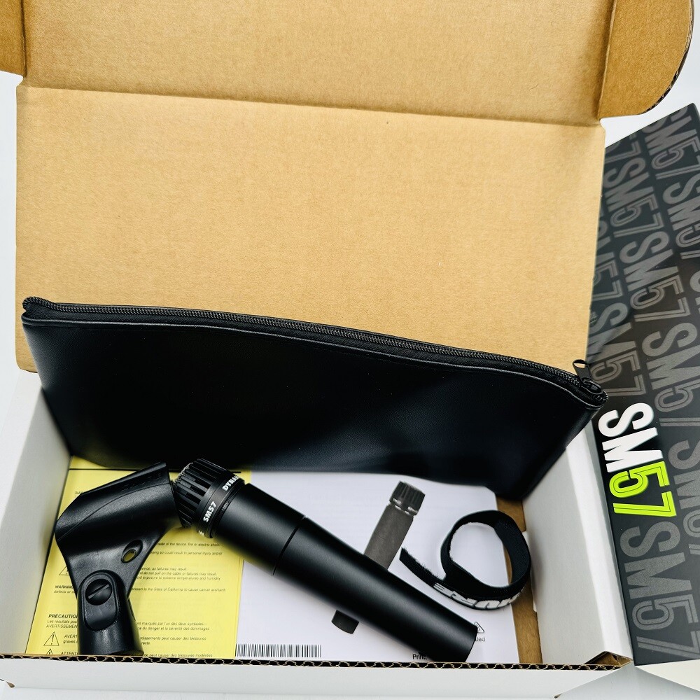 SM57-LC Cardioid Wired Dynamic Instrument Microphone 2023  New In Box Free Ship