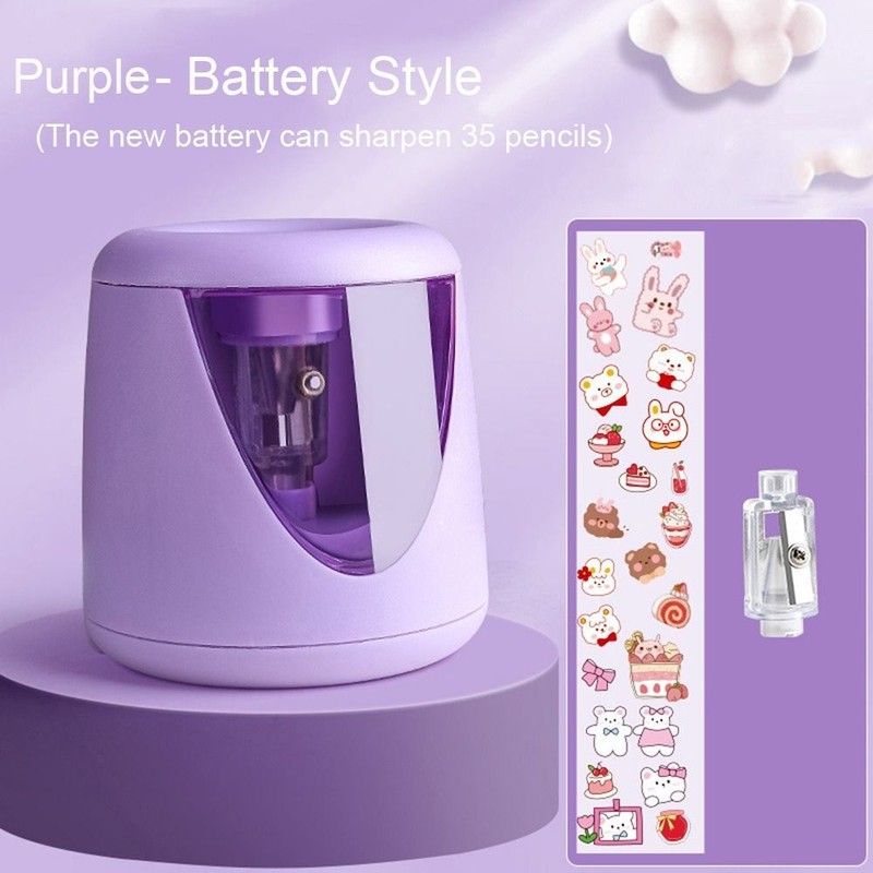 Creative Stationery Switch Automatic Electric Pencil Sharpener Mechanical Tool