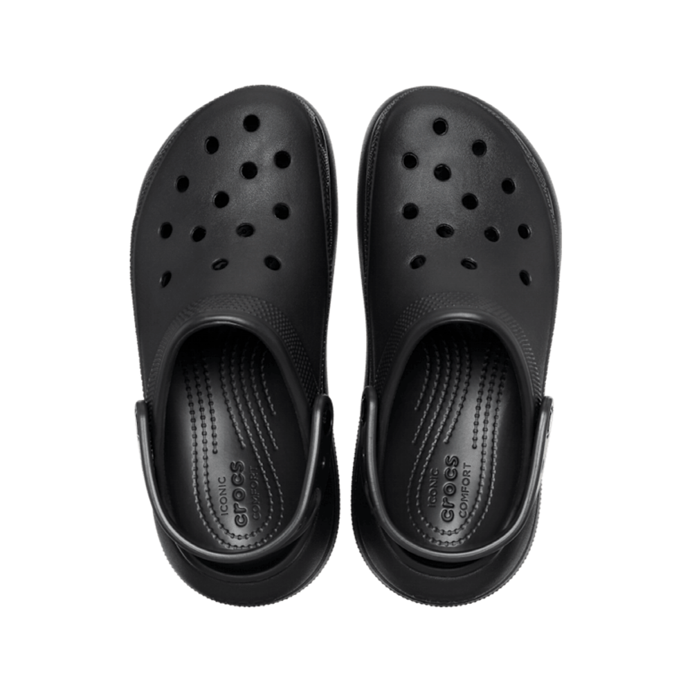 New CROCS Mens CRUSH CLASSIC CLOG 207521-001 BLACK UNISEX US
