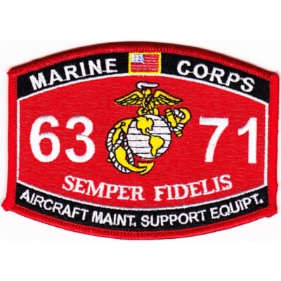 6371 Aircraft Maintenance Support Equipment MOS Patch