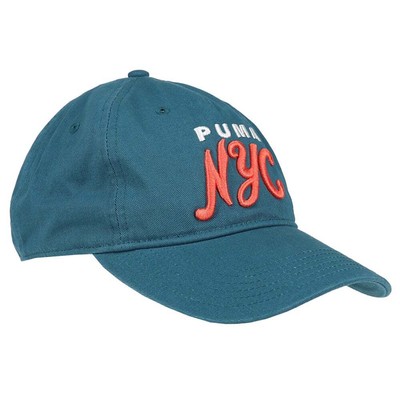 

Регулируемая кепка Puma Nyc Birchbrook женская размер  Casual Travel 858855-02, Синий, Puma Nyc Birchbrook Adjustable Cap