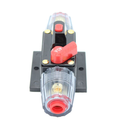 40 Amp In-Line Circuit Breaker Stereo-Audio Car RV Fuse 12V/24V/32V