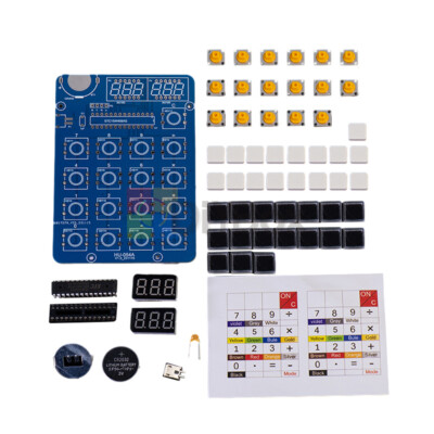 Micro USB / Type-C DIY Calculator Electronic Production Kit 51 Welding Exercise