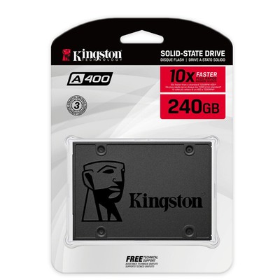 Kingston A400 240GB SSD SATA 3 Internal Soild State Drive 2.5'' SATA III Laptop