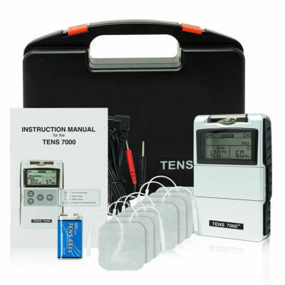 Best Tens Unit Machine Therapy Device 7000 E Stim Electronic Pulse Massager +